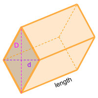 figura rhombic prism