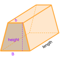 Volume Of Trapezoidal Prism Calculator
